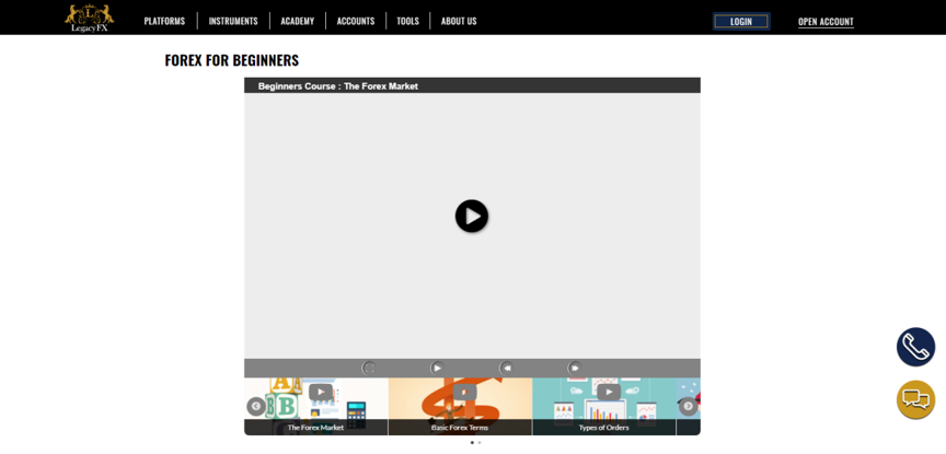 Section pour les débutants de LegacyFX Section pour les débutants de LegacyFX